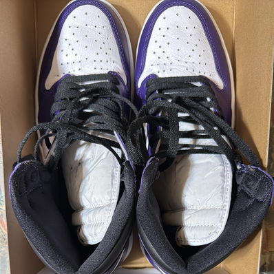 Nike Air Jordan 1 Retro High OG "Court Purple/White/Black" (2020)