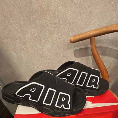 Nike Air More Uptempo Slide "Black" (DV2132-001/DV2137-001)