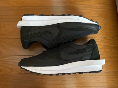 sacai × Nike LDV Waffle "Triple Black"