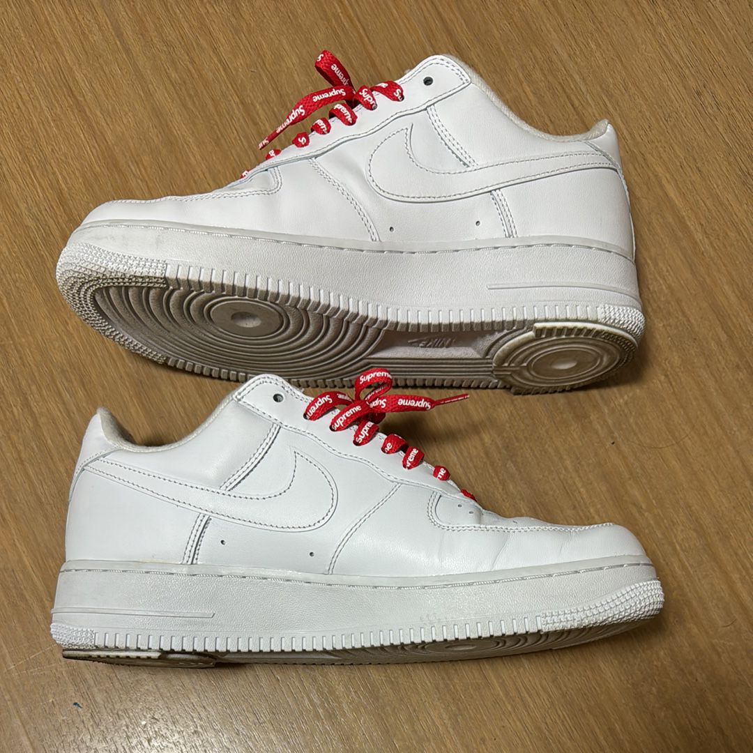 Supreme × Nike Air Force 1 Low "White"