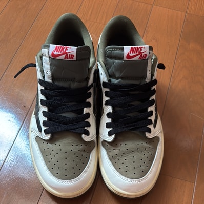 Travis Scott × Nike Air Jordan 1 Low OG SP "Reverse Olive"