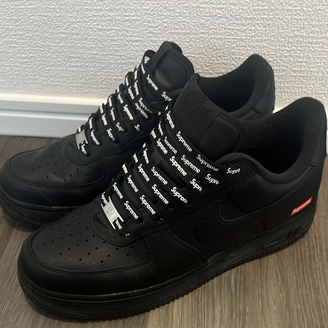 Supreme × Nike Air Force 1 Low "Black"
