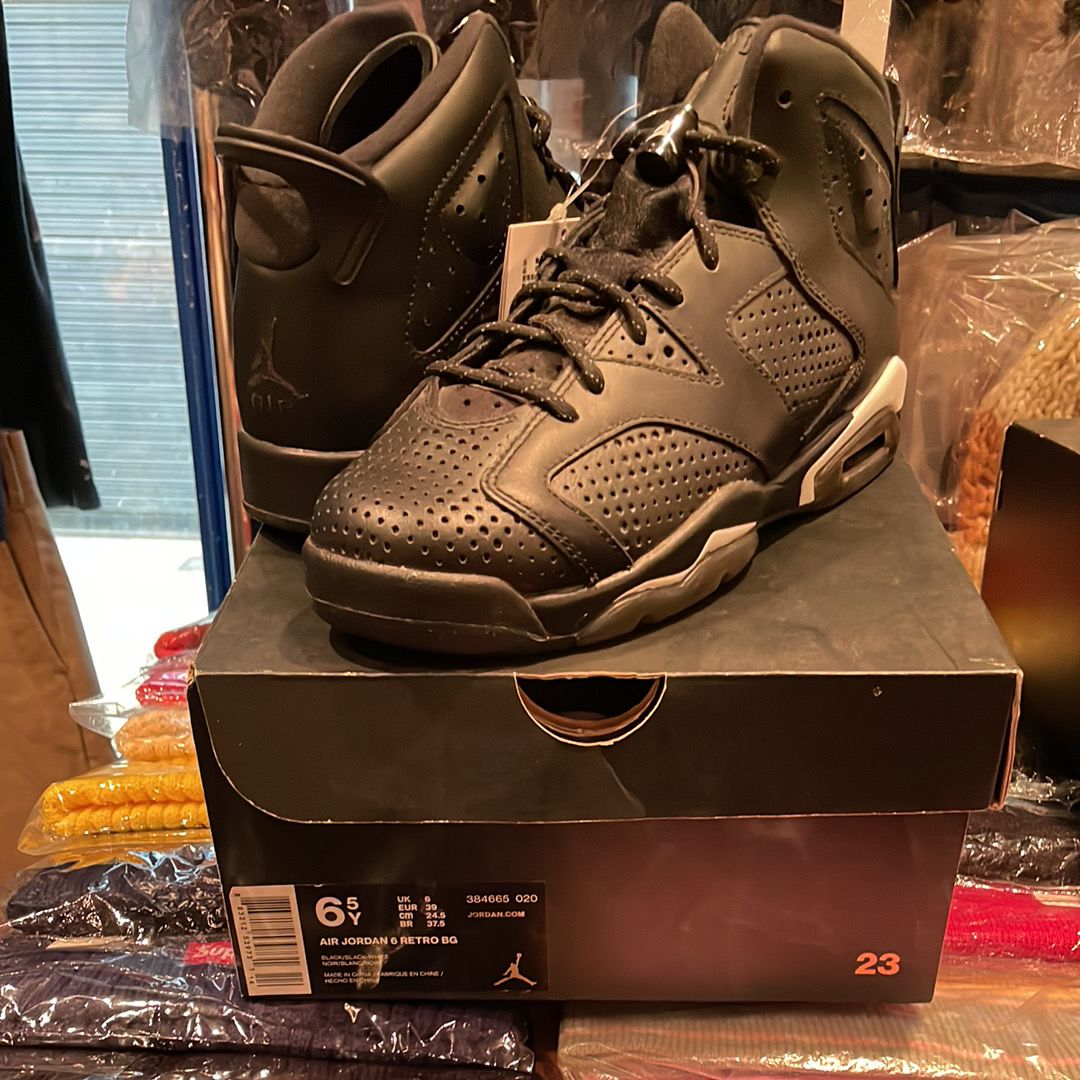 NIKE AIR JORDAN 6 RETRO BLACK CAT (GS)