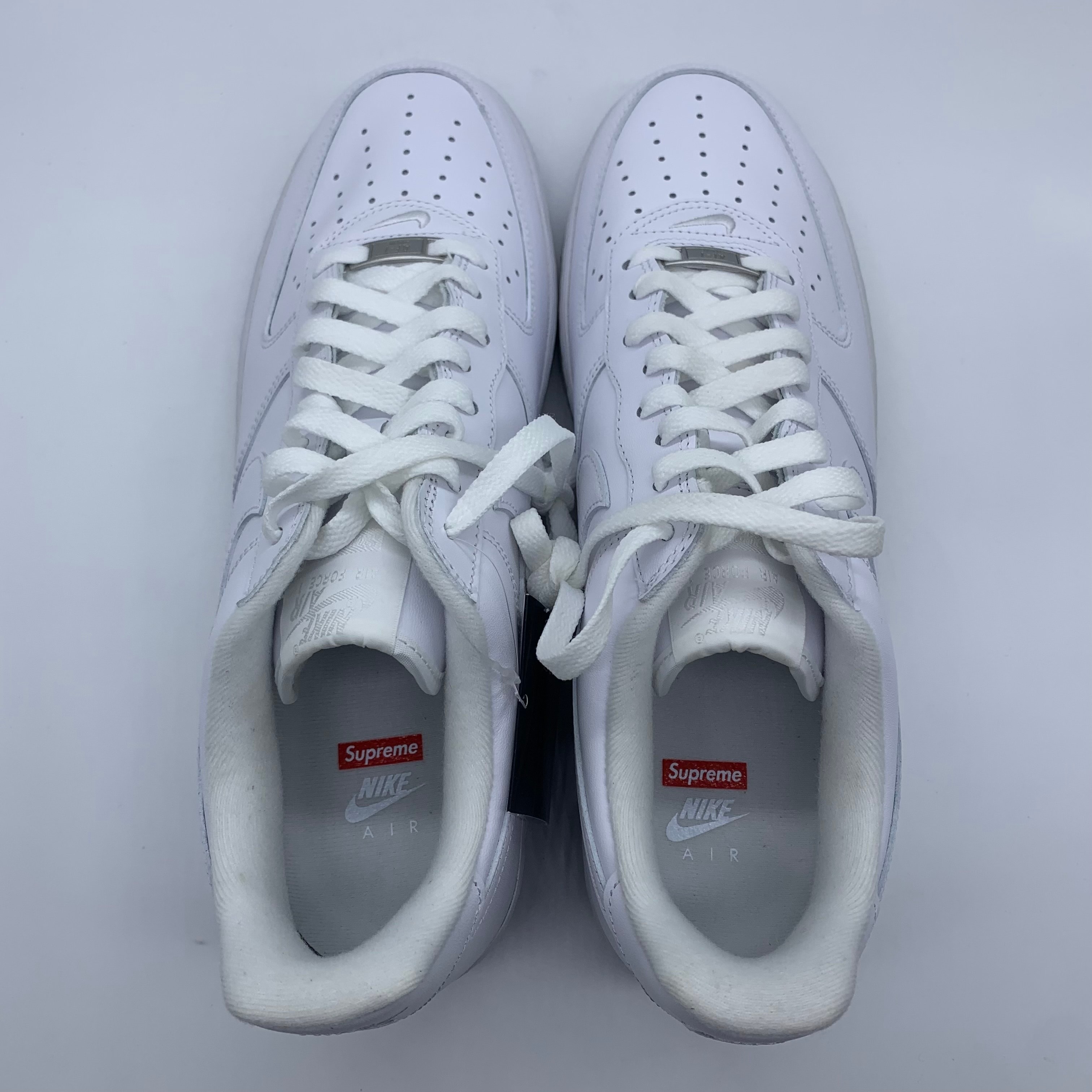 Supreme × Nike Air Force 1 Low "White"