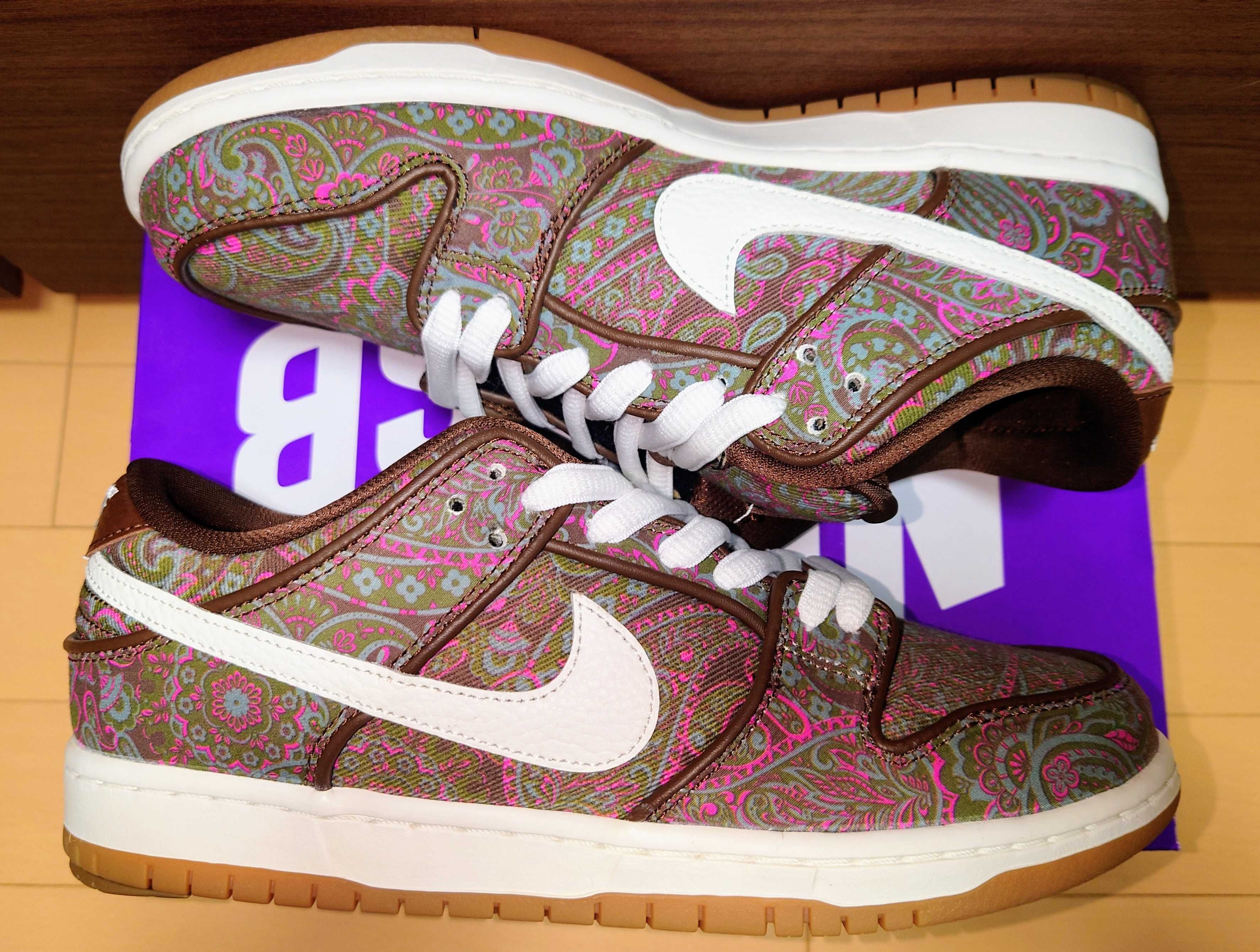 Nike SB Dunk Low PRM "Brown Paisley"