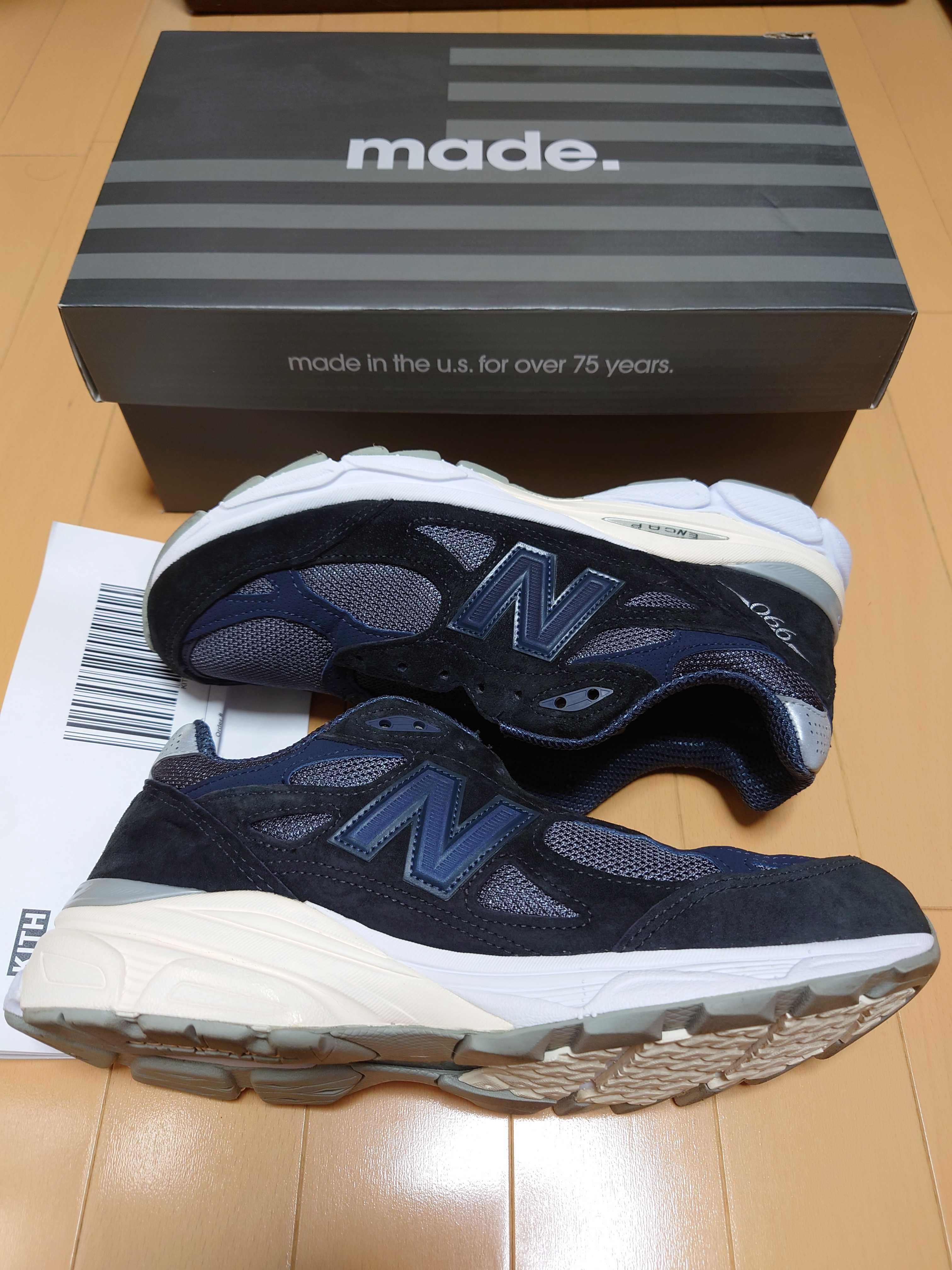 KITH Ronnie Fieg × New Balance 990V3 "Genesis/Navy"