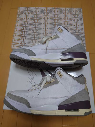 A Ma Maniere × Nike Women's Air Jordan 3 Retro SP "White/Medium Grey Violet Ore"