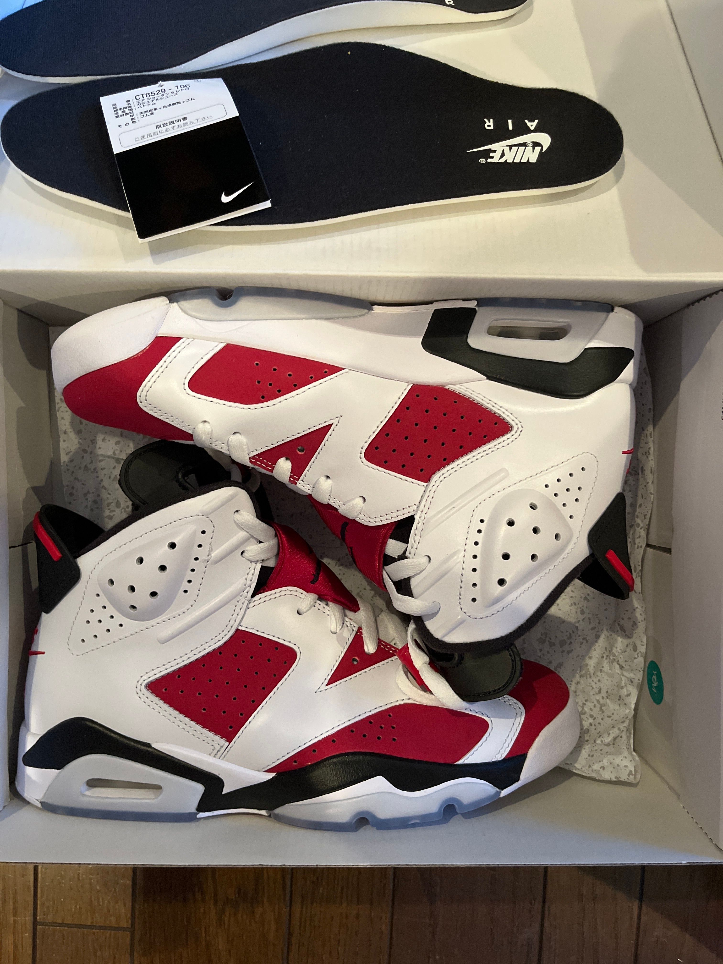 Nike Air Jordan 6 "Carmine" (2021)