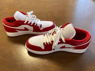 Nike Air Jordan 1 Low "Gym Red/White"