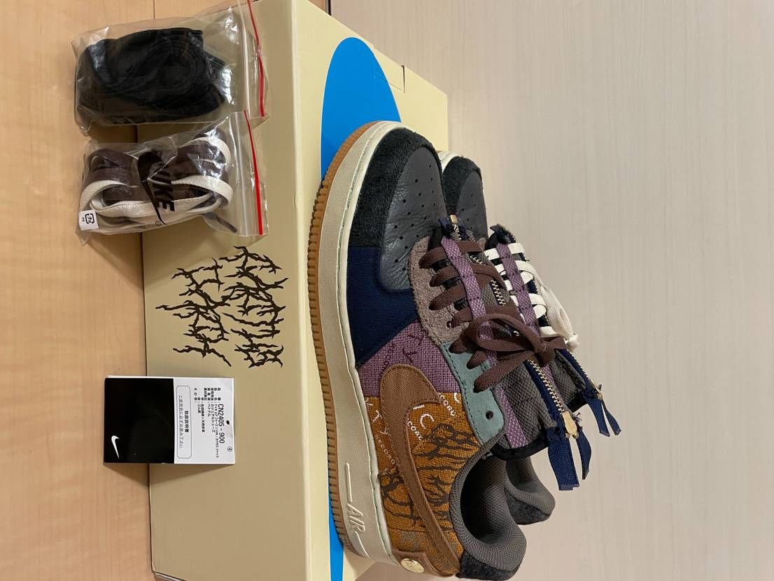 Travis Scott × Nike Air Force 1 Low Cactus Jack "Multi Color"