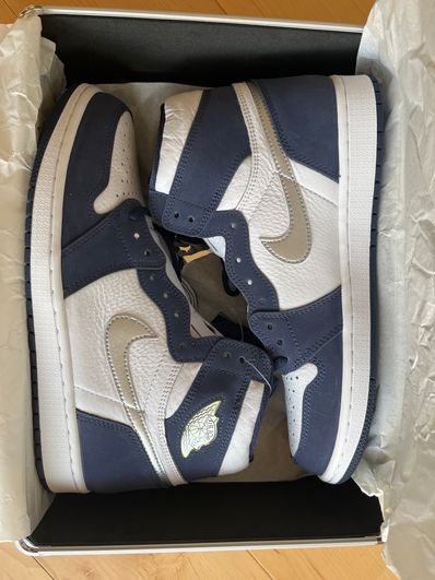 Nike Air Jordan 1 Retro High OG CO.JP "Midnight Navy"(2020)(ブリーフケース付き)
