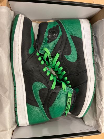 Nike Air Jordan 1 Retro High OG "Black/Pine Green" (2020)
