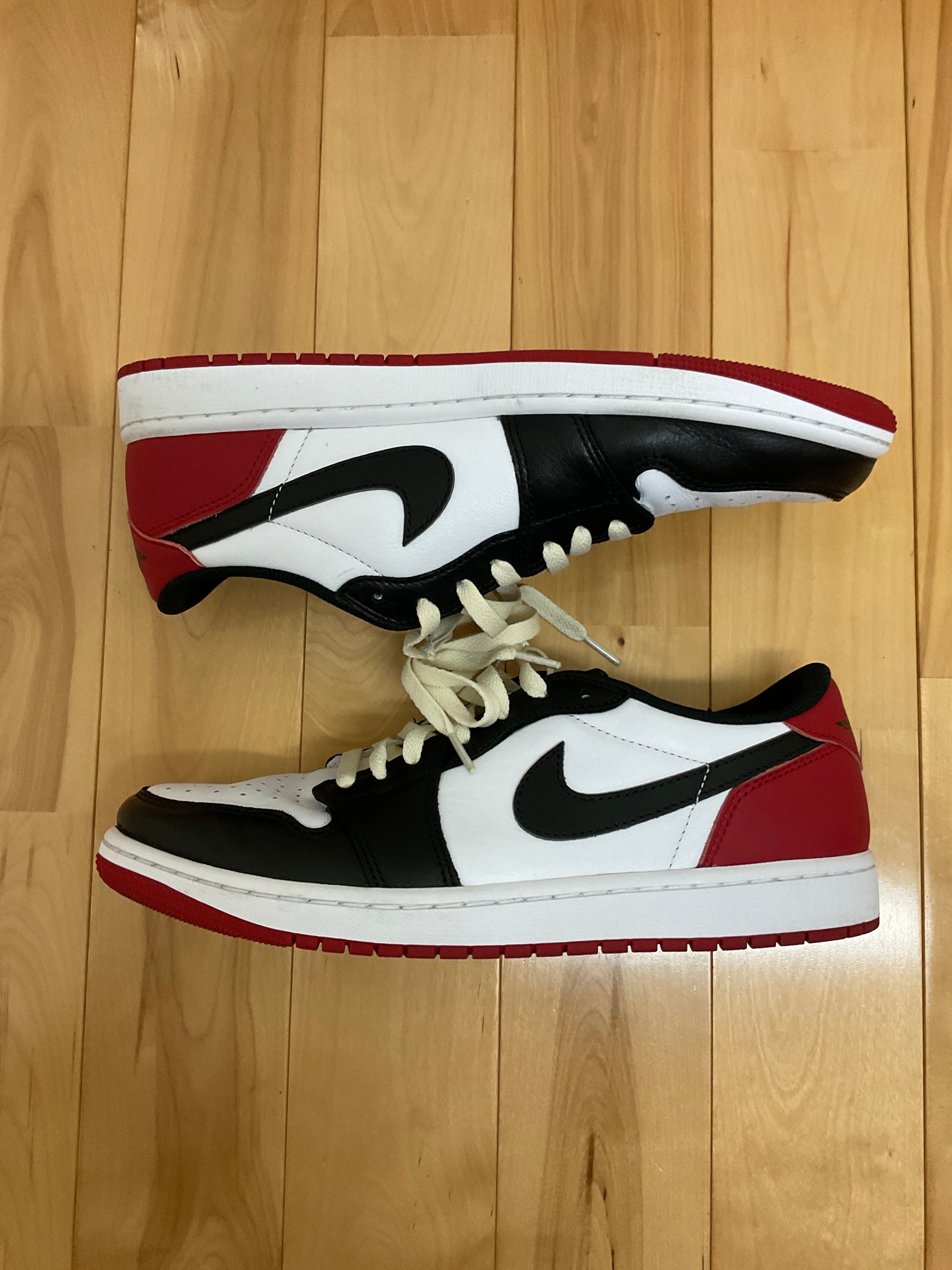 Nike Air Jordan 1 Retro Low OG "Black Toe"