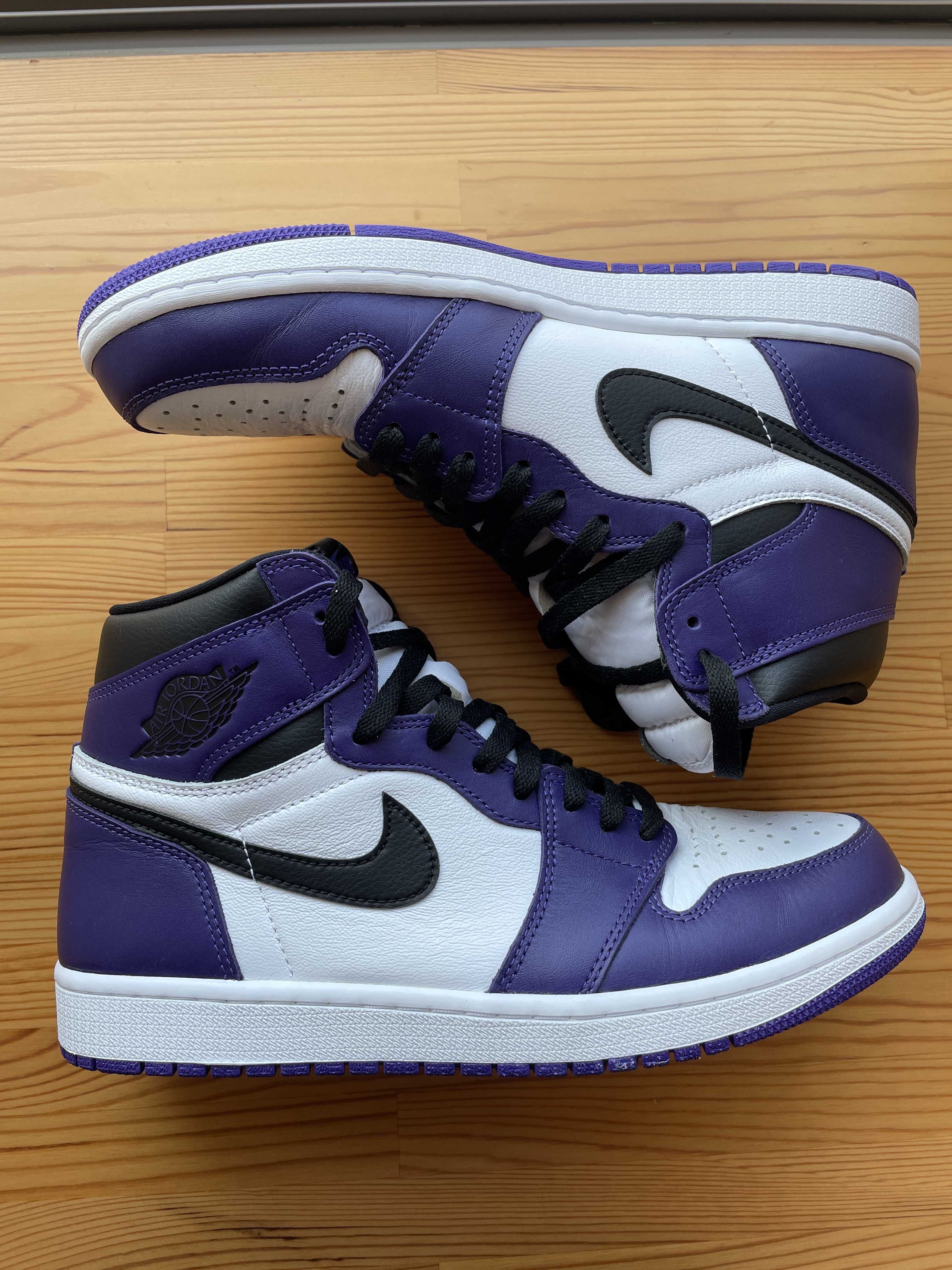 Nike Air Jordan 1 Retro High OG "Court Purple White/Black" (2020)   
