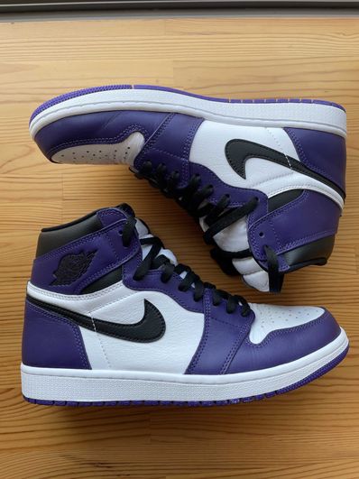 Nike Air Jordan 1 Retro High OG "Court Purple White/Black" (2020)