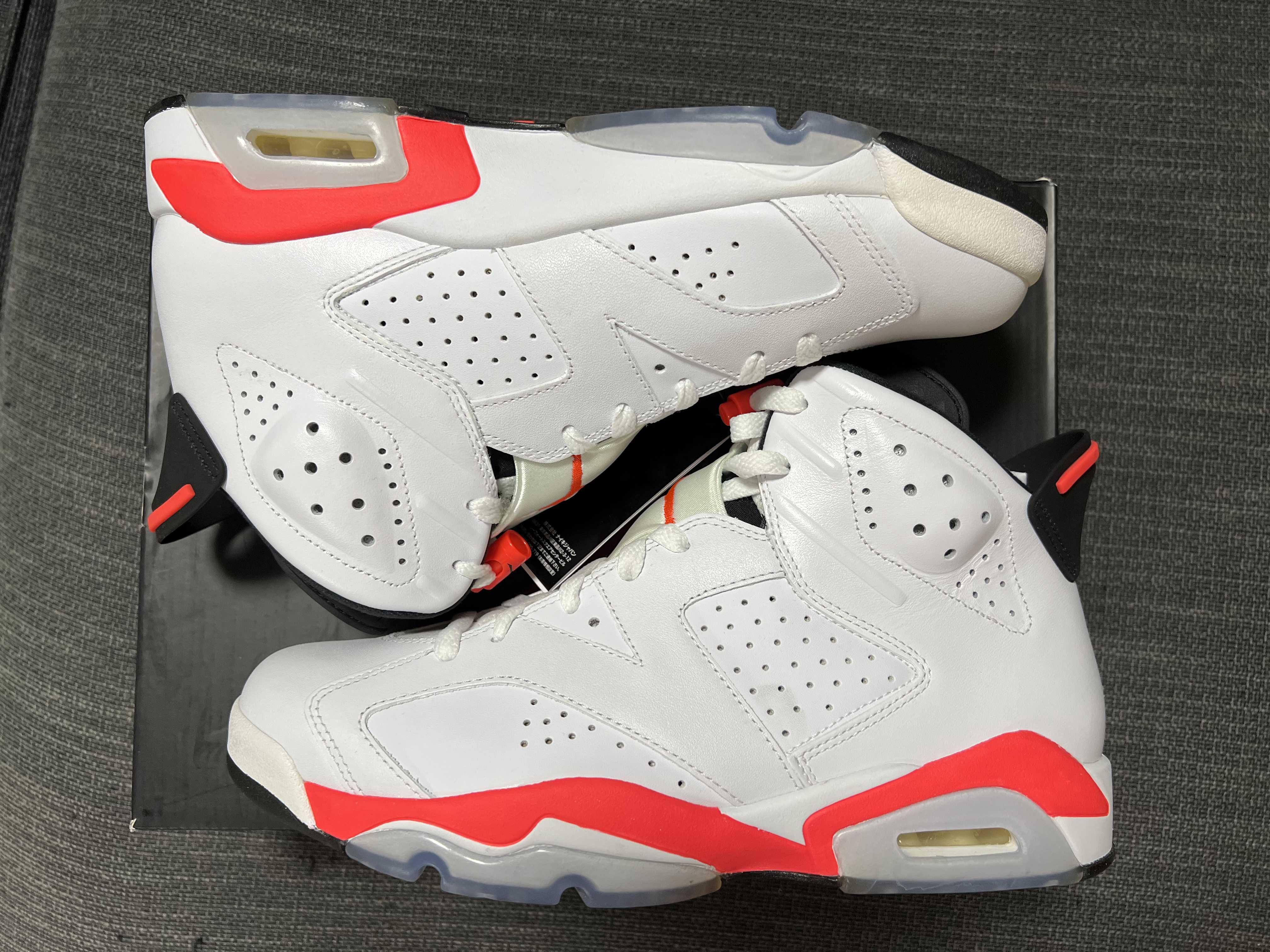 Nike Air Jordan 6 Retro "White / Infra Red" (2014)
