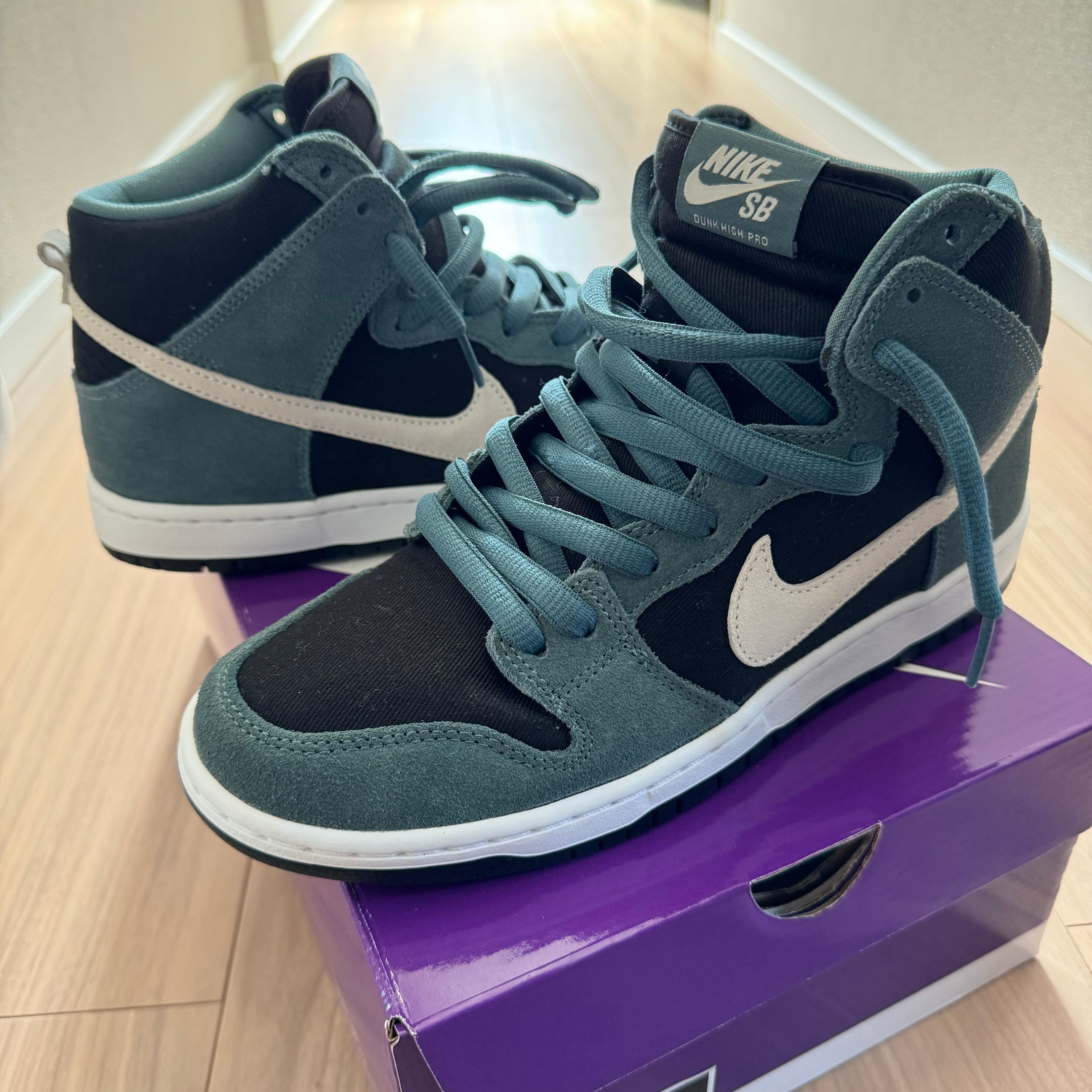 Nike SB Dunk High "Mineral Slate Suede"