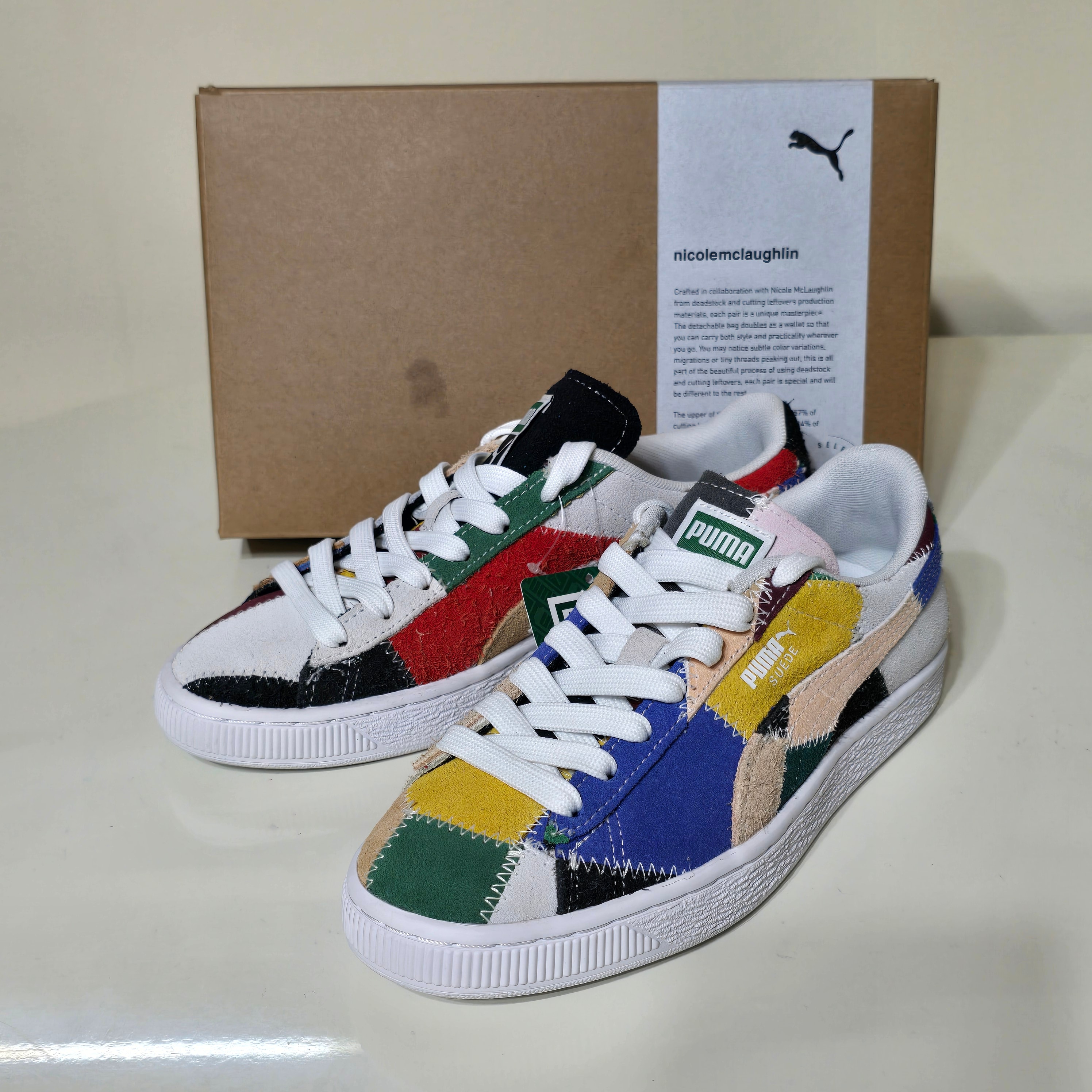Nicole McLaughlin × Puma Suede "Multi"