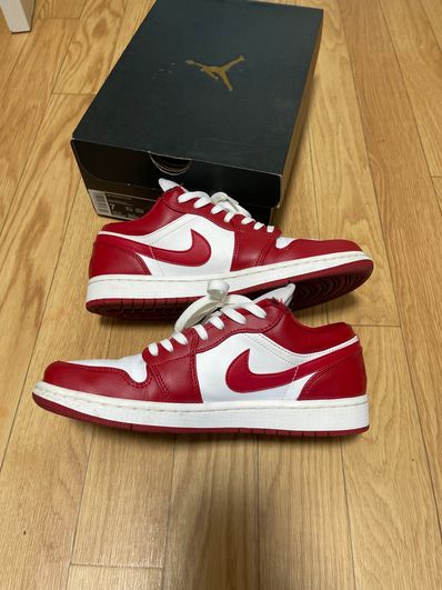 Nike Air Jordan 1 Low "Gym Red/White"