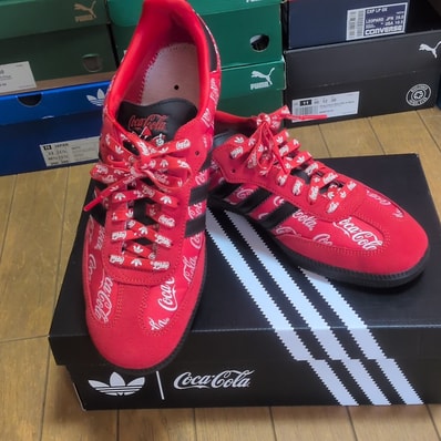 Coca-Cola × adidas Samba OG "None/Core Black"