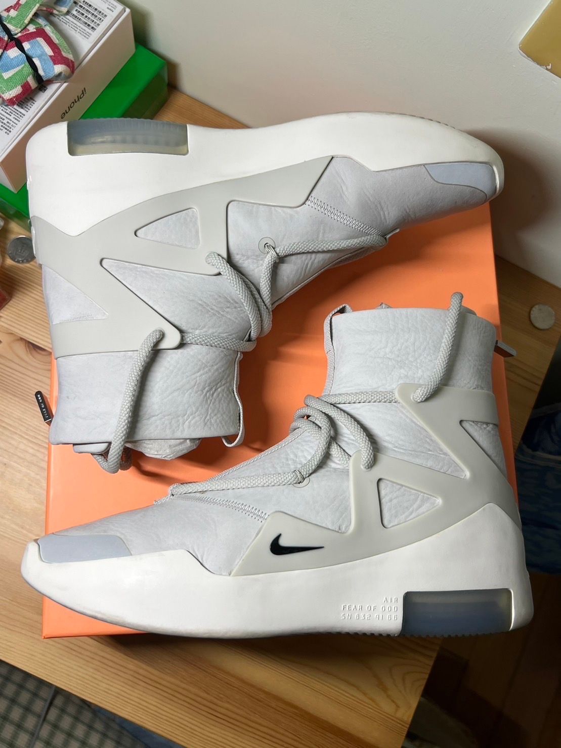 Fear Of God × Nike Air Fear Of God 1 "Light Bone"
