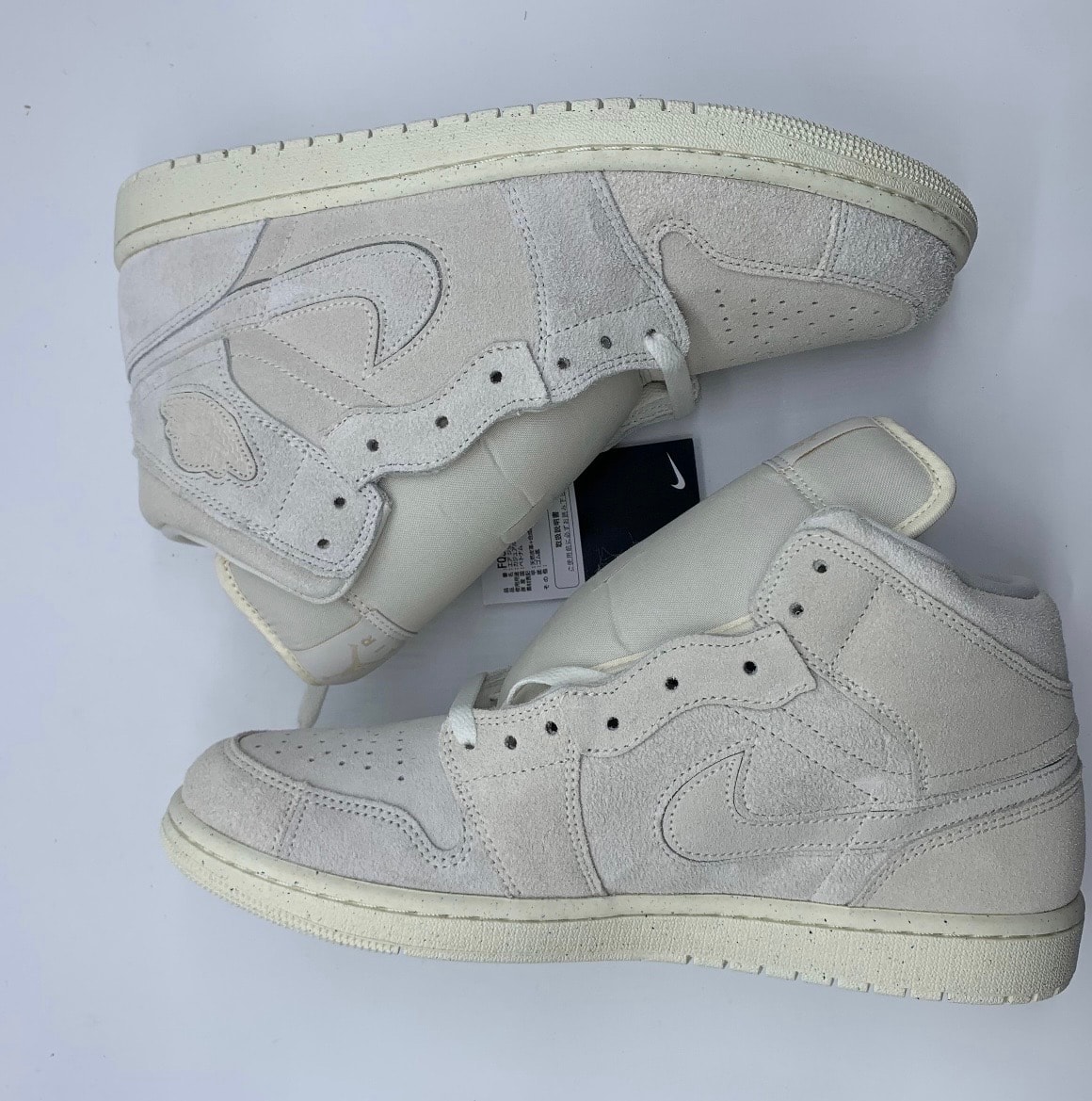 Nike Air Jordan 1 Mid SE Craft "Pale Ivory/Legend Light Brown/Sail"
