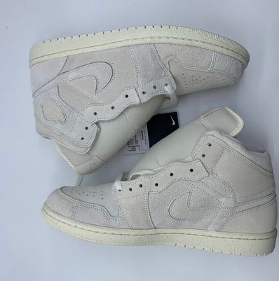 Nike Air Jordan 1 Mid SE Craft "Pale Ivory/Legend Light Brown/Sail"