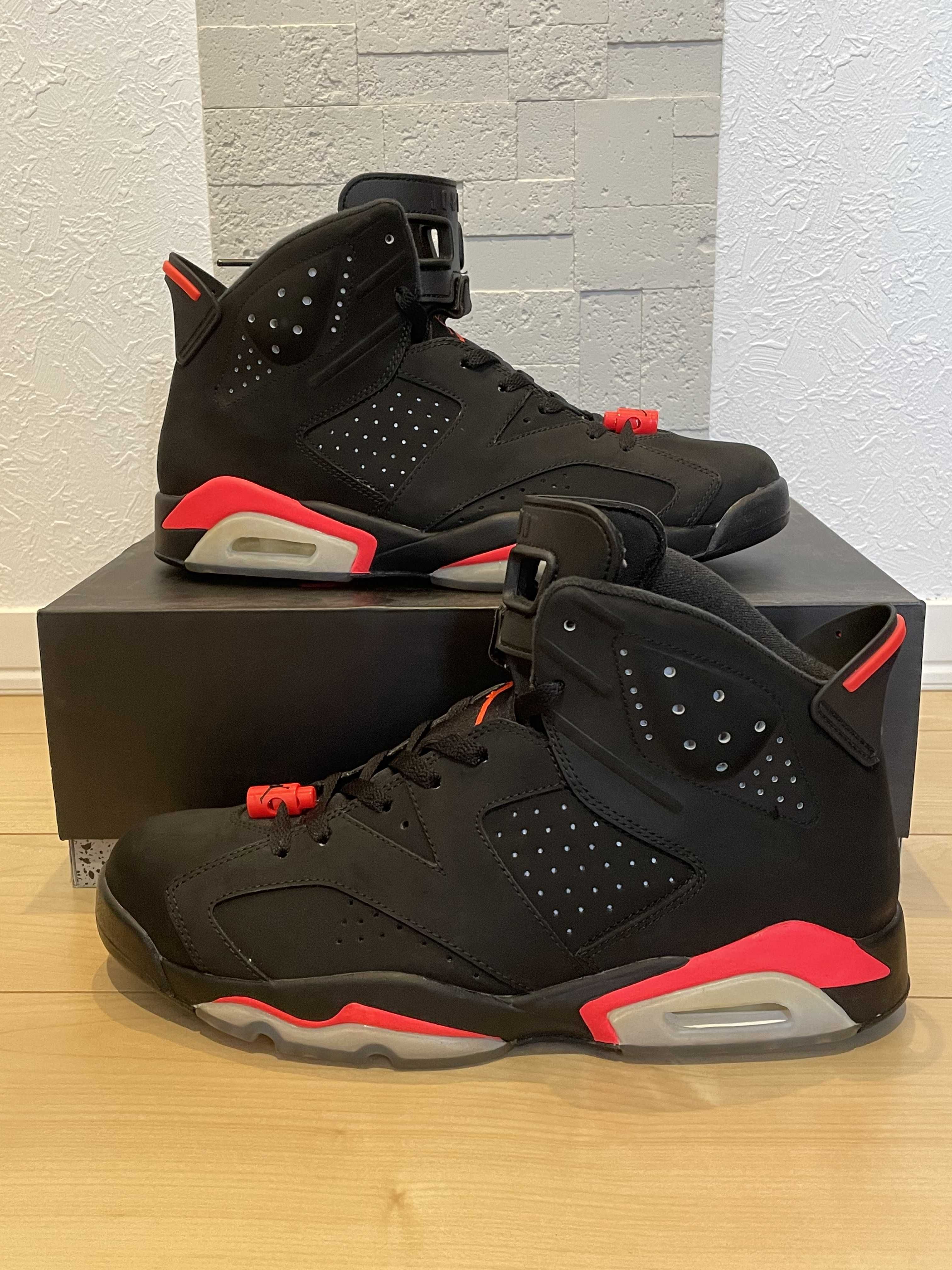 NIKE AIR JORDAN 6 RETRO "INFRARED BLACK" (2014)
