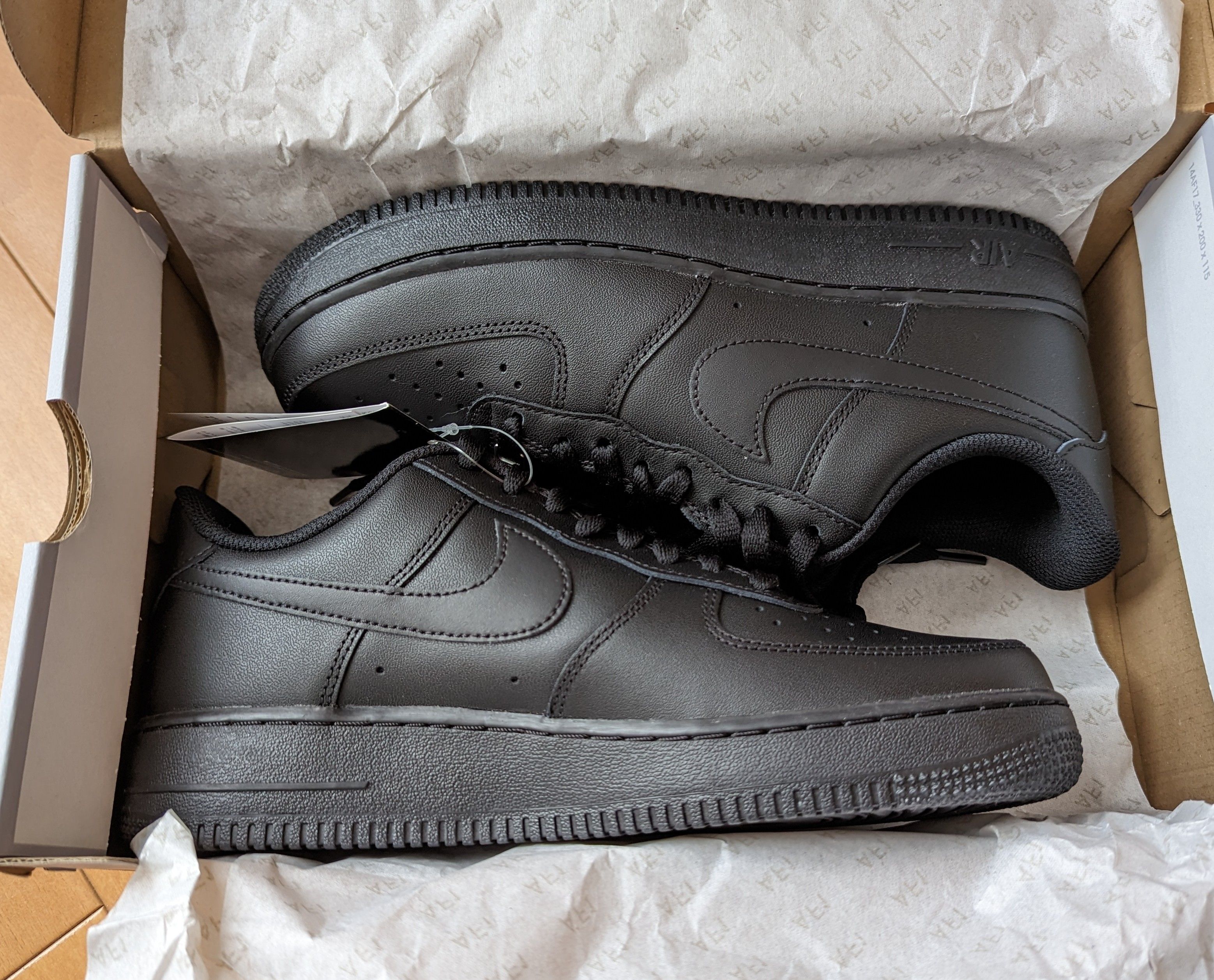 Nike Air Force 1 Low '07 "Black/Black"