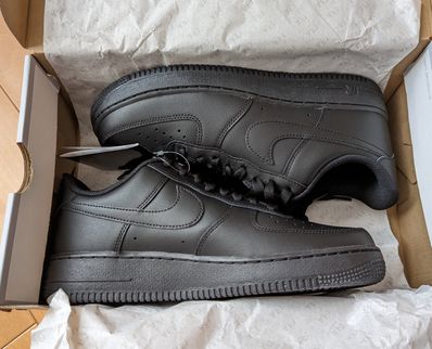 Nike Air Force 1 Low '07 "Black/Black"