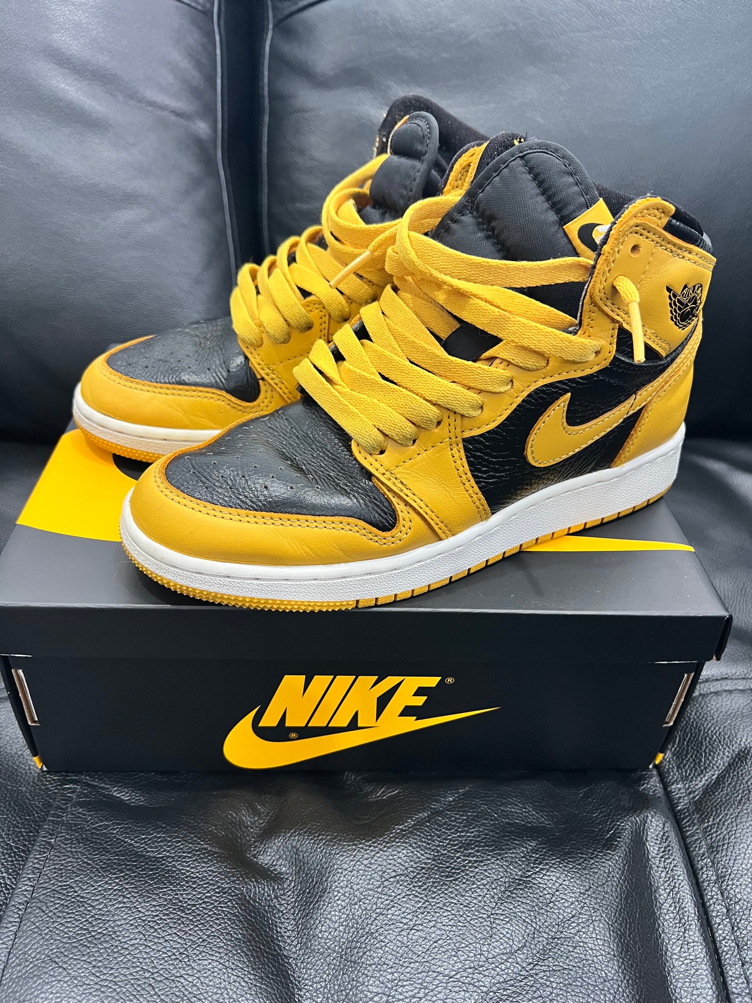 Nike GS Air Jordan 1 High OG "Pollen"