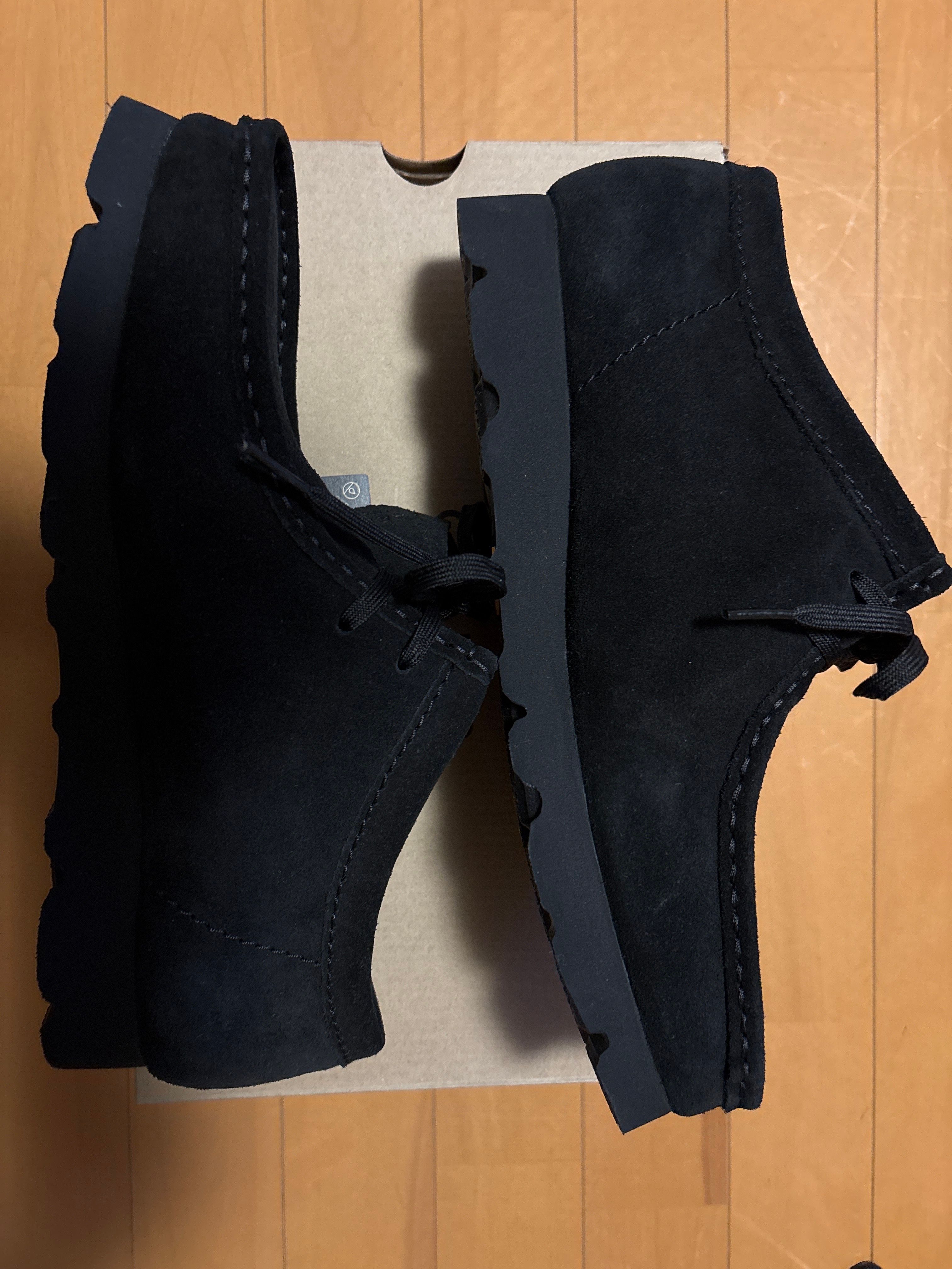 Clarks Wallabee GORE-TEX "Black Suede"
