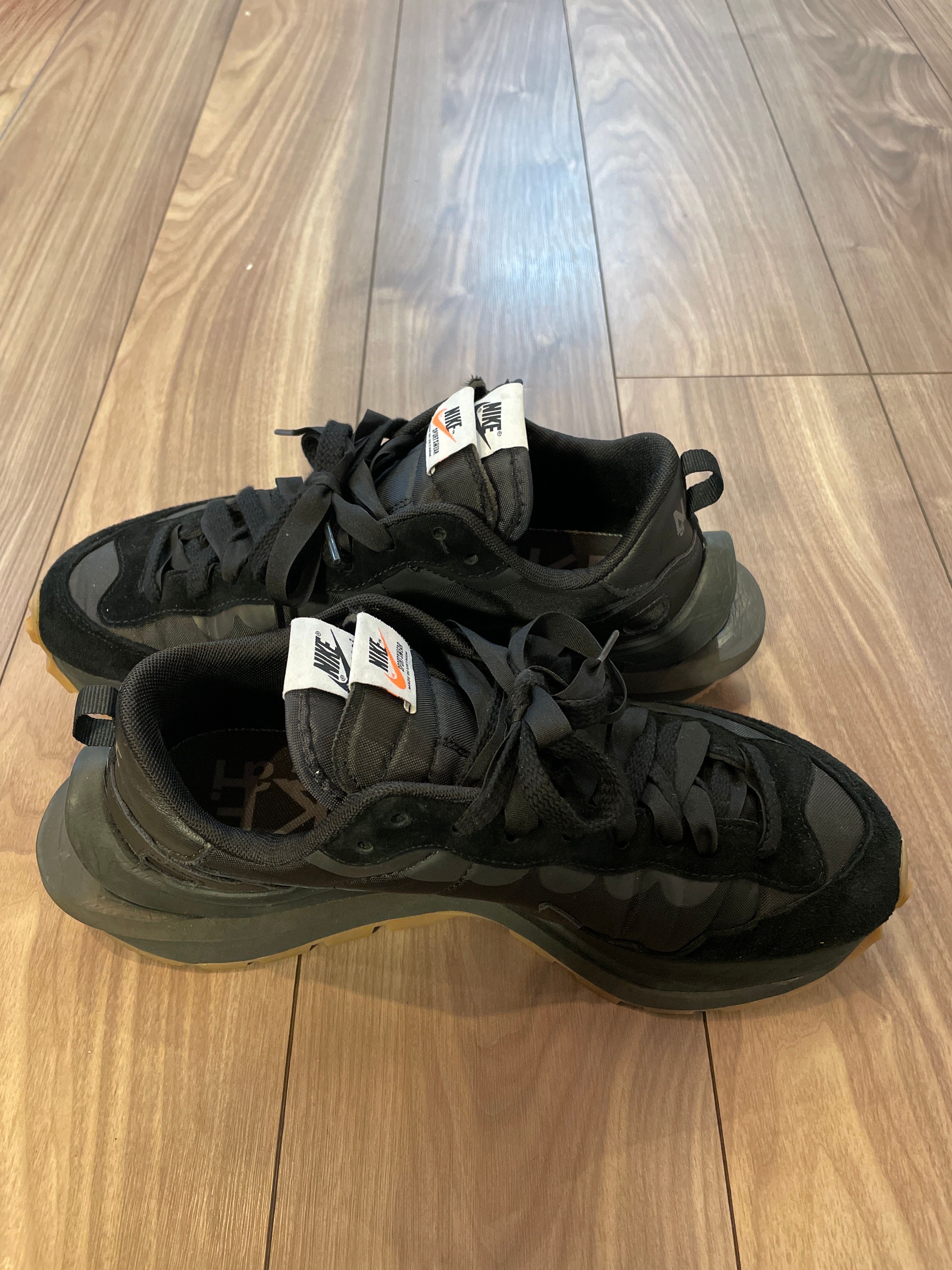 sacai × Nike VaporWaffle "Black Gum"
