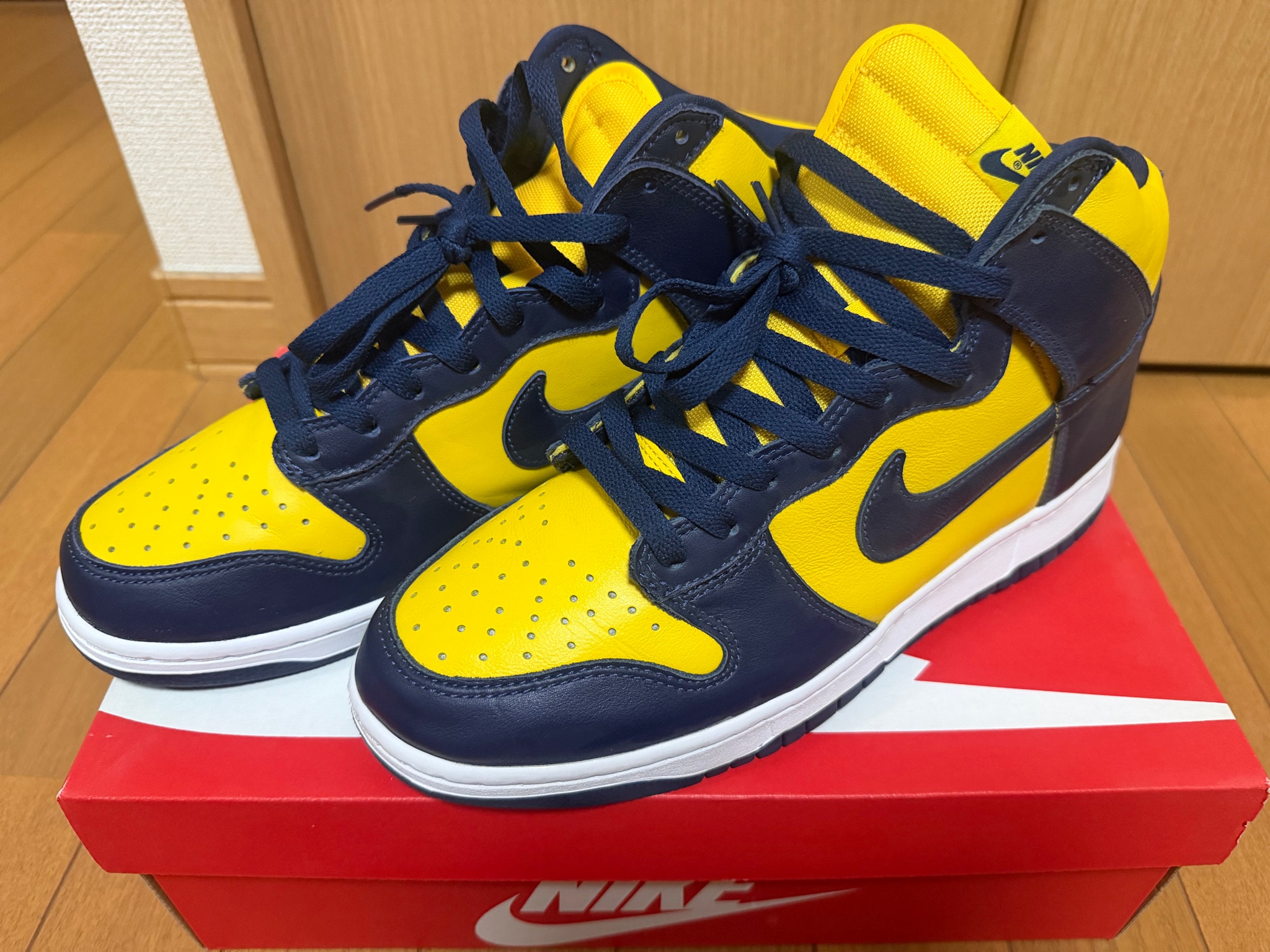 Nike Dunk High "Michigan"