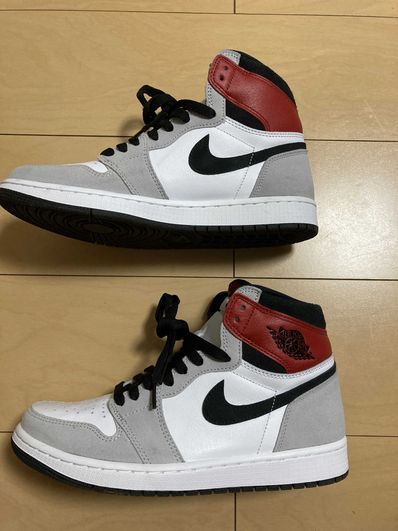 Nike Air Jordan 1 High OG "White/Black/Light Smoke Grey"