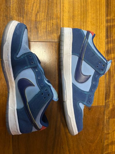 Why So Sad? × Nike SB Dunk Low "Coastal Blue/Speed Yellow-University Red"