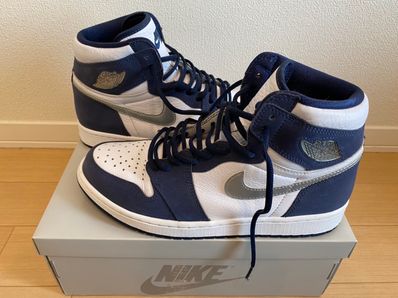 Nike Air Jordan 1 High OG CO.JP "White/Midnight Navy" (2020)(ブリーフケースなし)