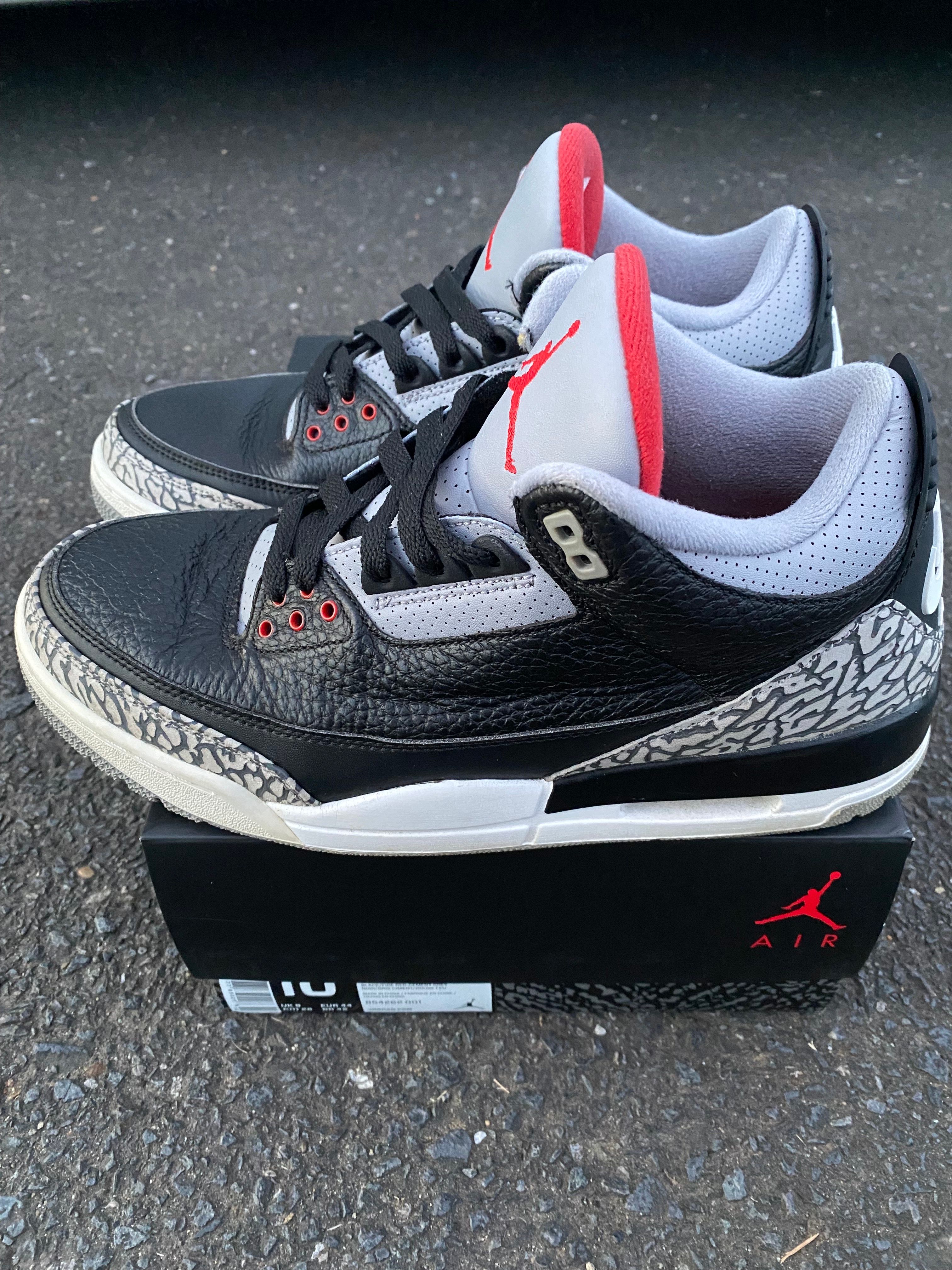 Nike Air Jordan 3 Retro "Black Cement" (2011)