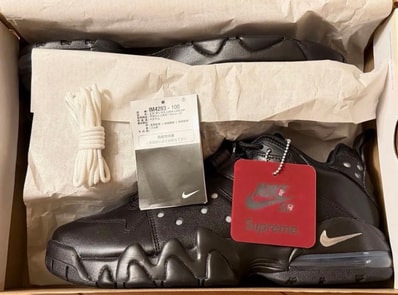 Supreme × Nike SB Air Max 2 CB 94 Low SP "Black" (26SS Week2)