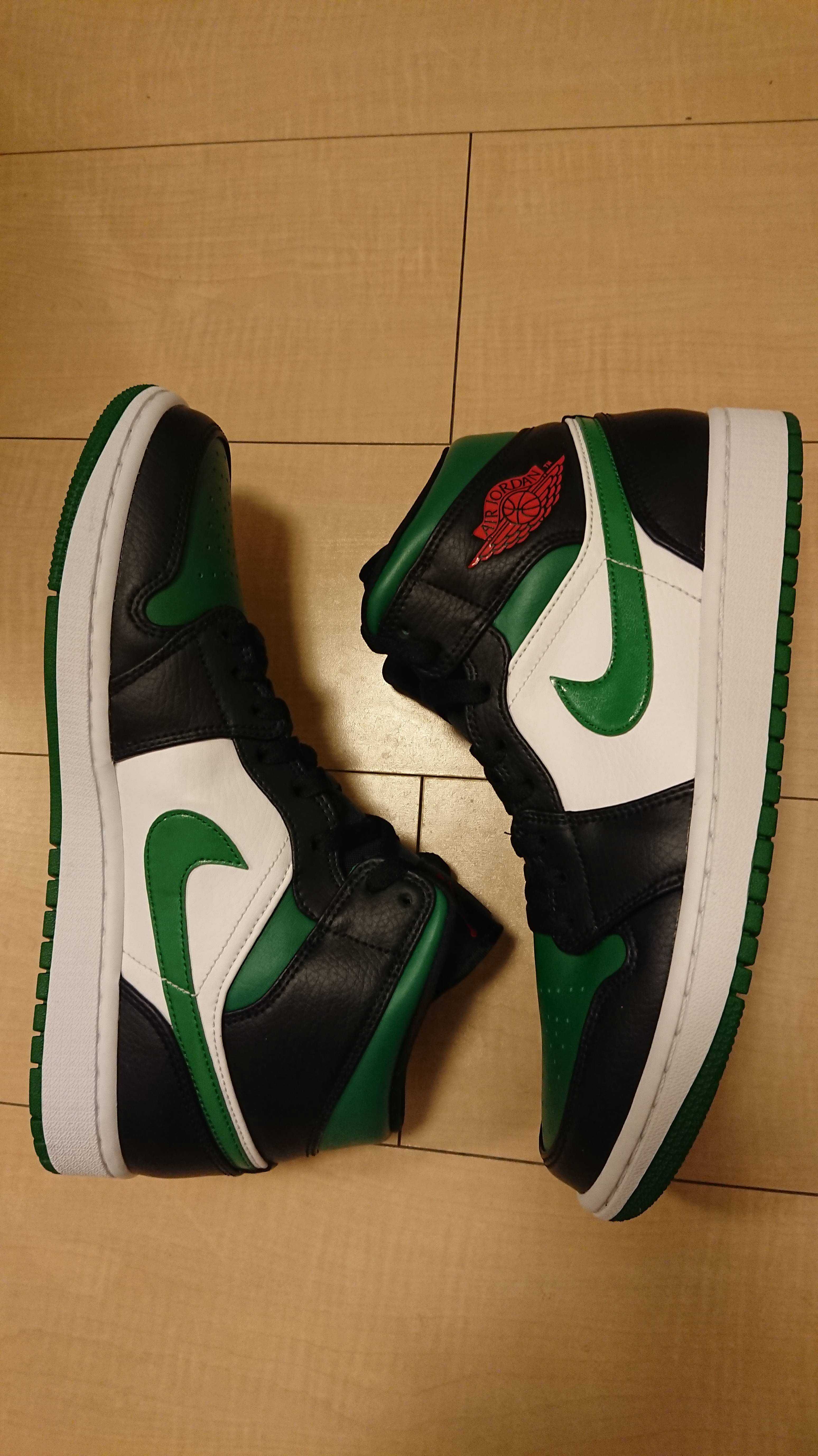 NIKE AIR JORDAN 1 MID "PINE GREEN"