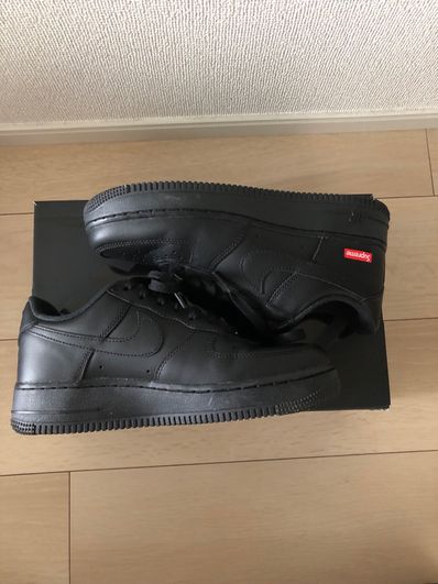 Supreme × Nike Air Force 1 Low "Black"