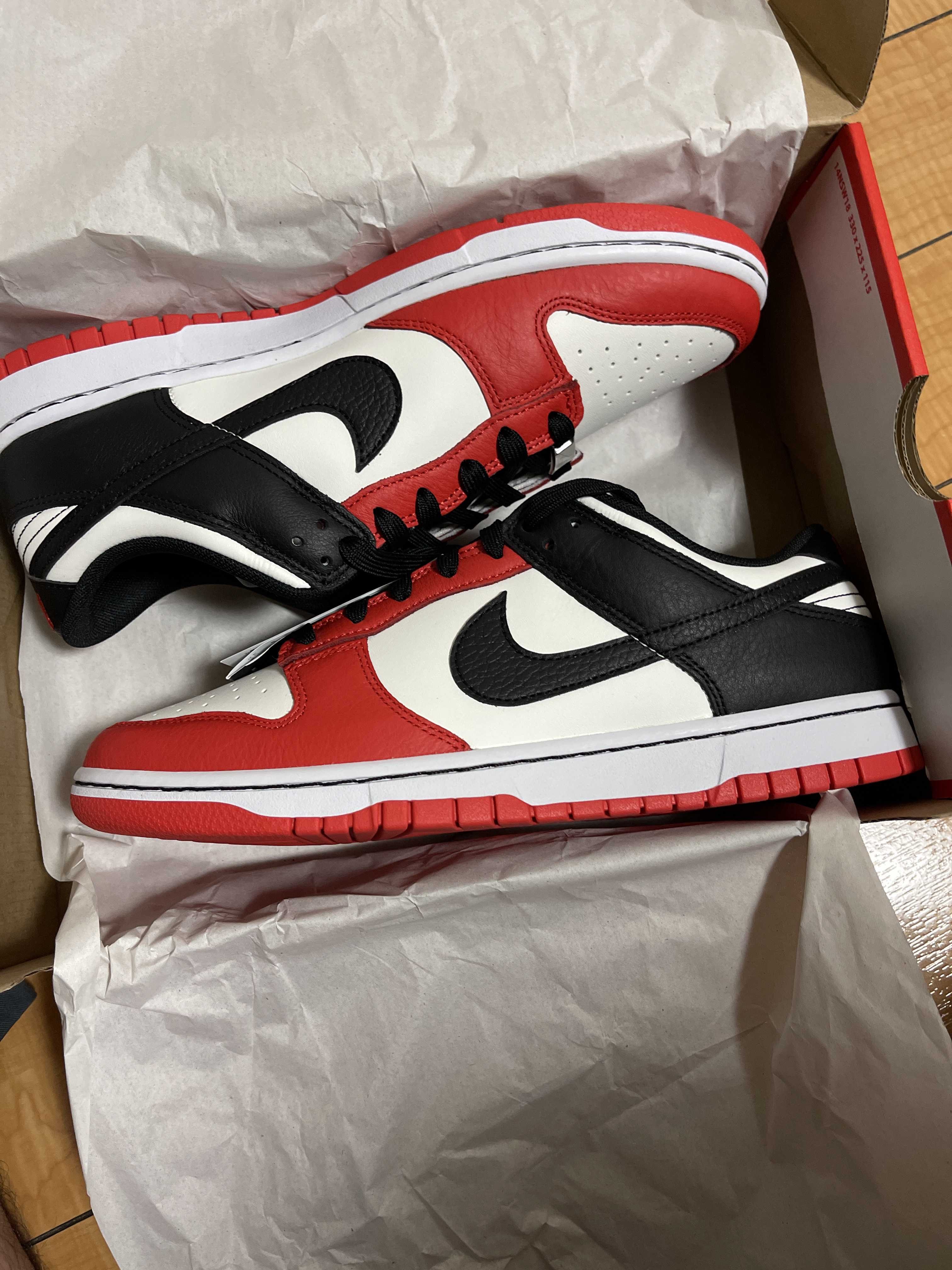 NBA × Nike Dunk Low EMB 75th Anniversary "Chicago Bulls"