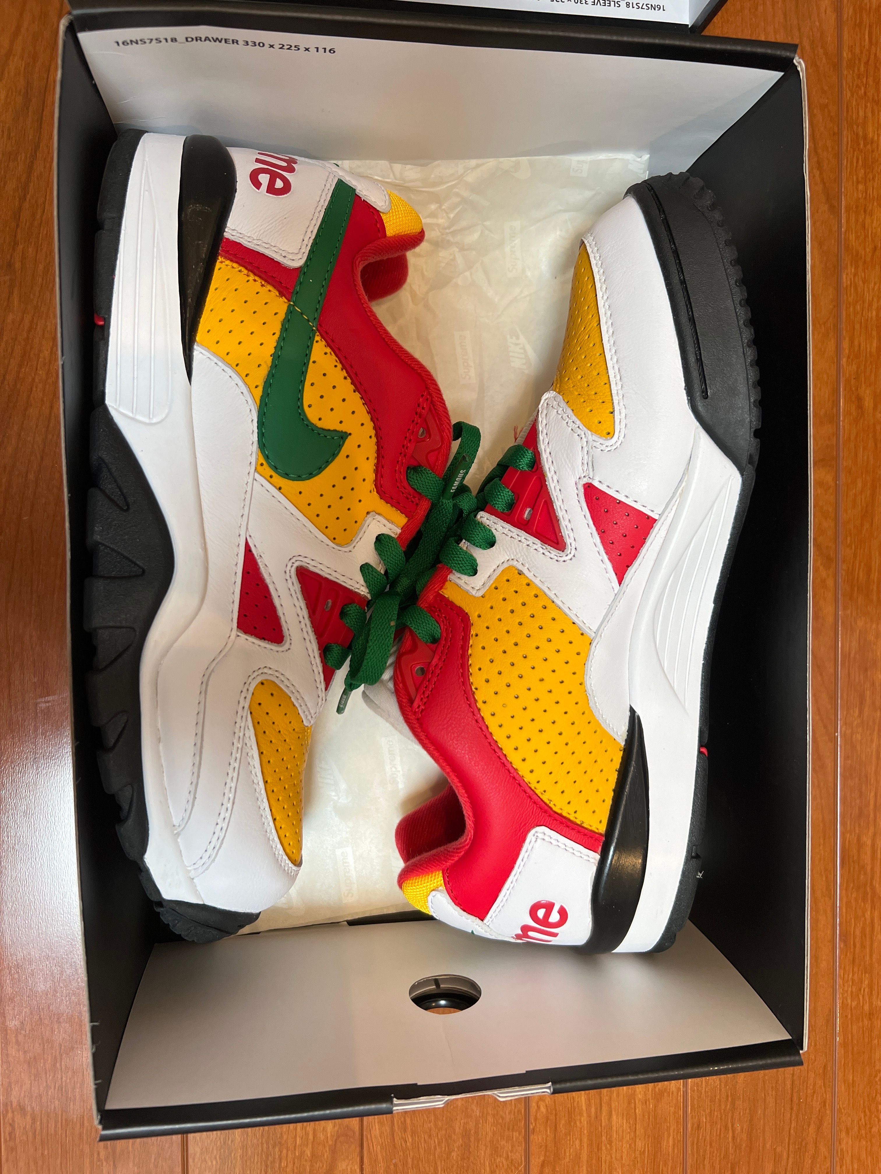 Supreme × Nike Air Cross Trainer 3 Low "White"