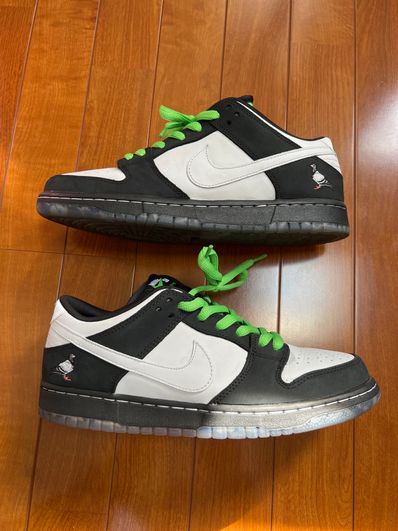 STAPLE × Nike SB Dunk Low "Pigeon Black/White"