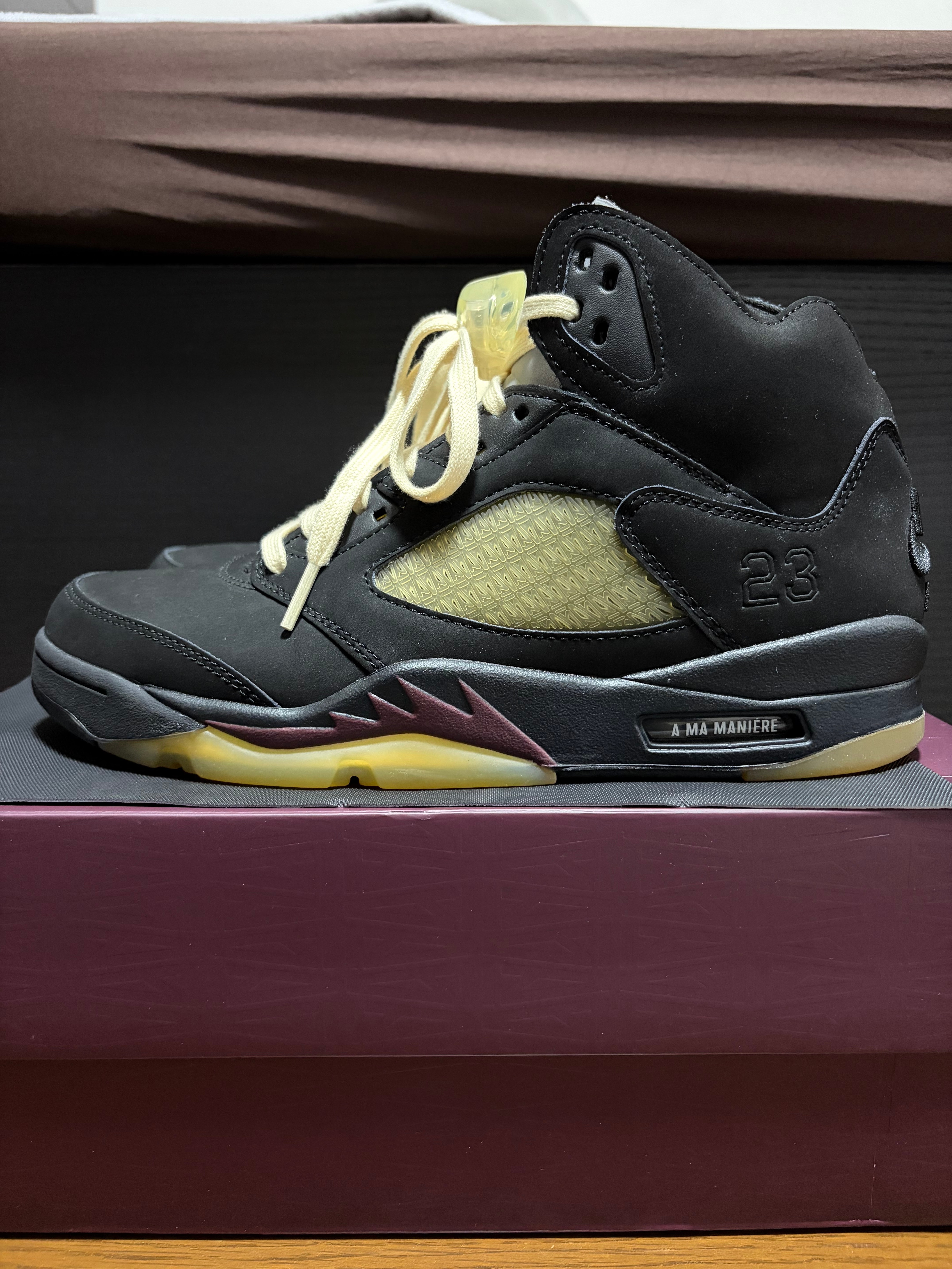 A Ma Maniere × Nike Air Jordan 5 Retro SP "Black"