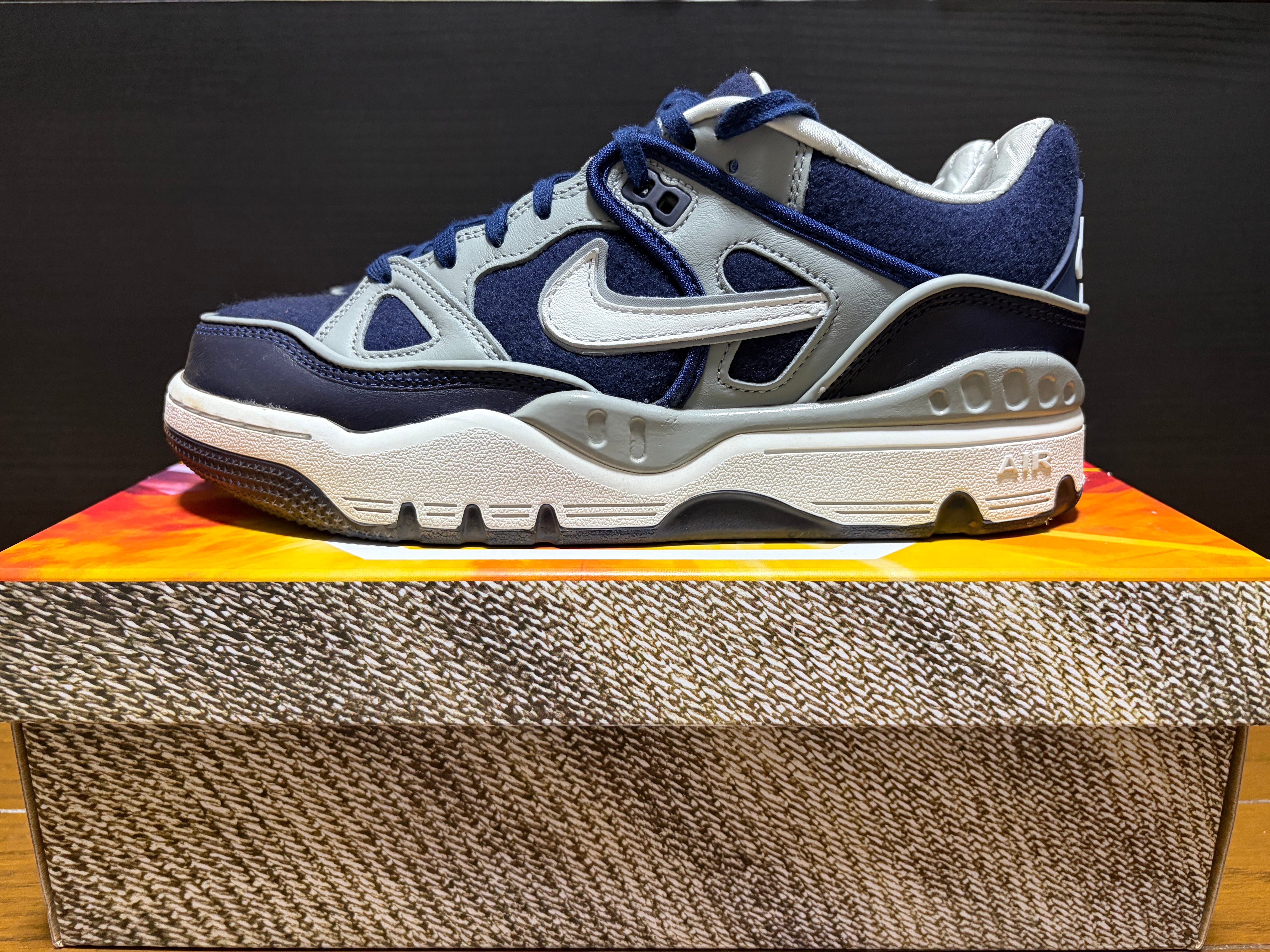 NIGO® × Nike Air Force 3 Low SP "College/Midnight Navy" (NIGO Heel Logo)