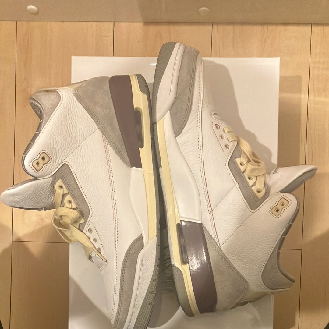 A Ma Maniere × Nike Women's Air Jordan 3 Retro SP "White/Medium Grey Violet Ore"