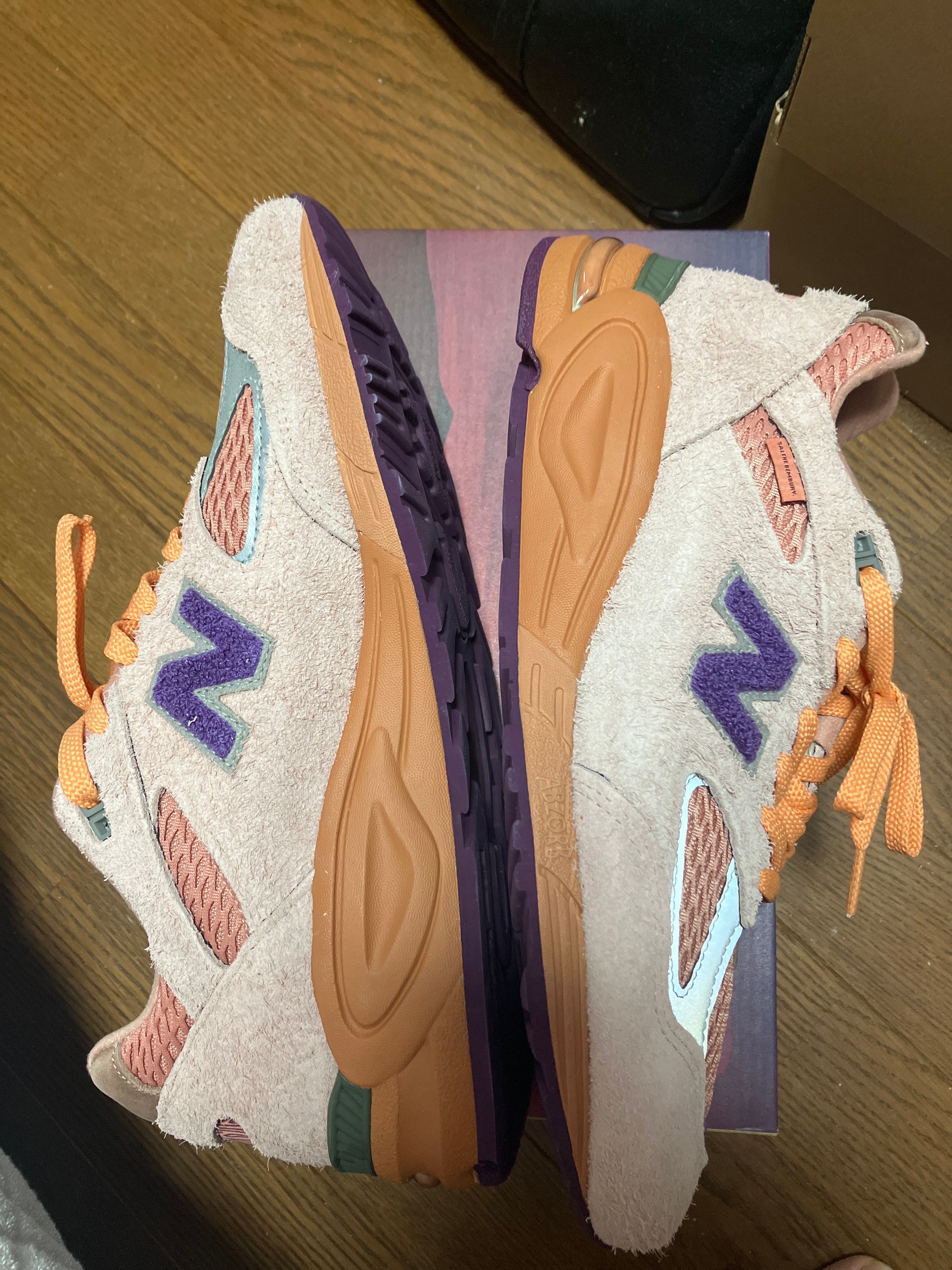 Salehe Bembury × New Balance 990V2 Sand Be The Time "Terra Cotta"