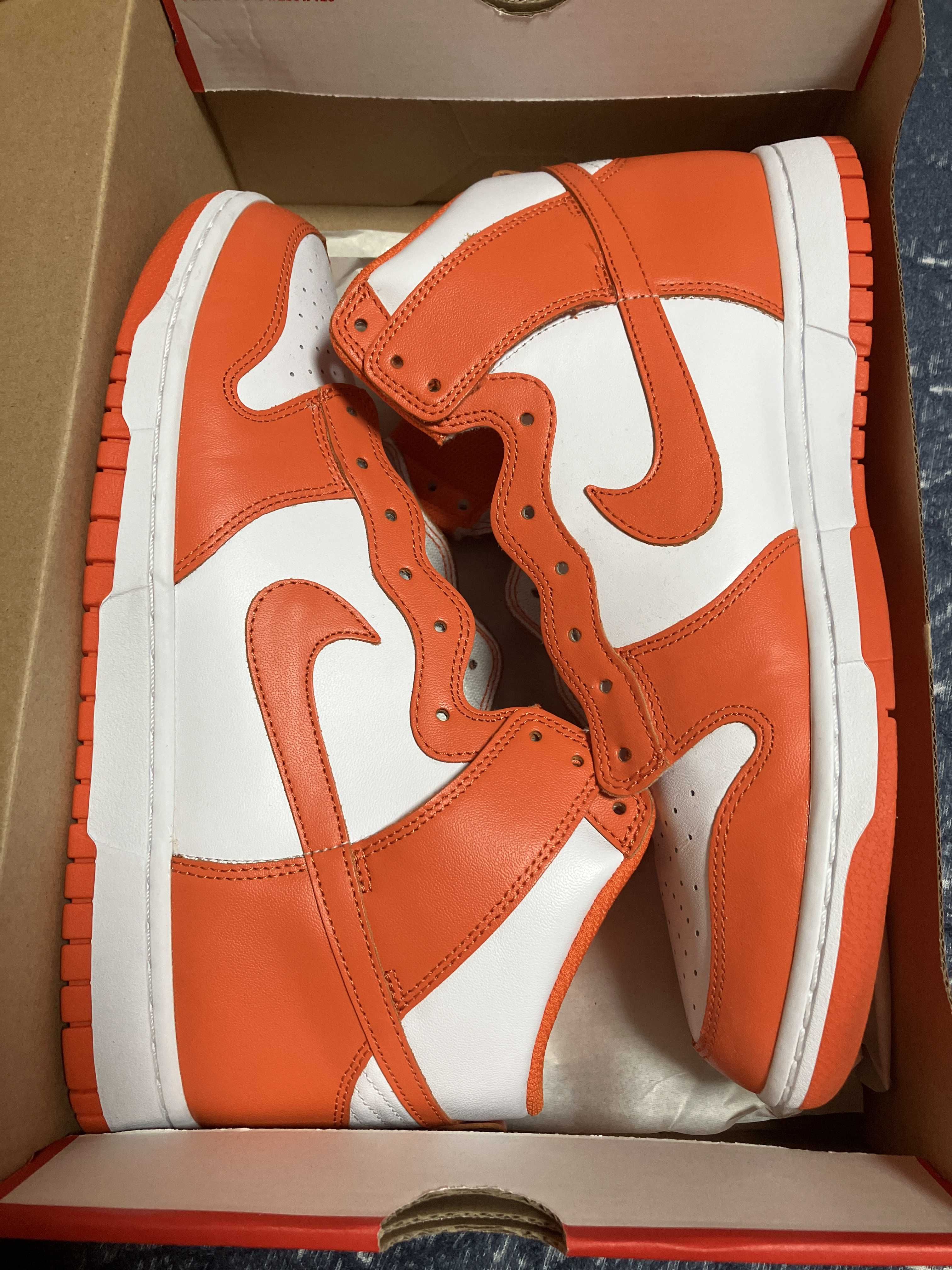 Nike Dunk High "Orange Blaze"
