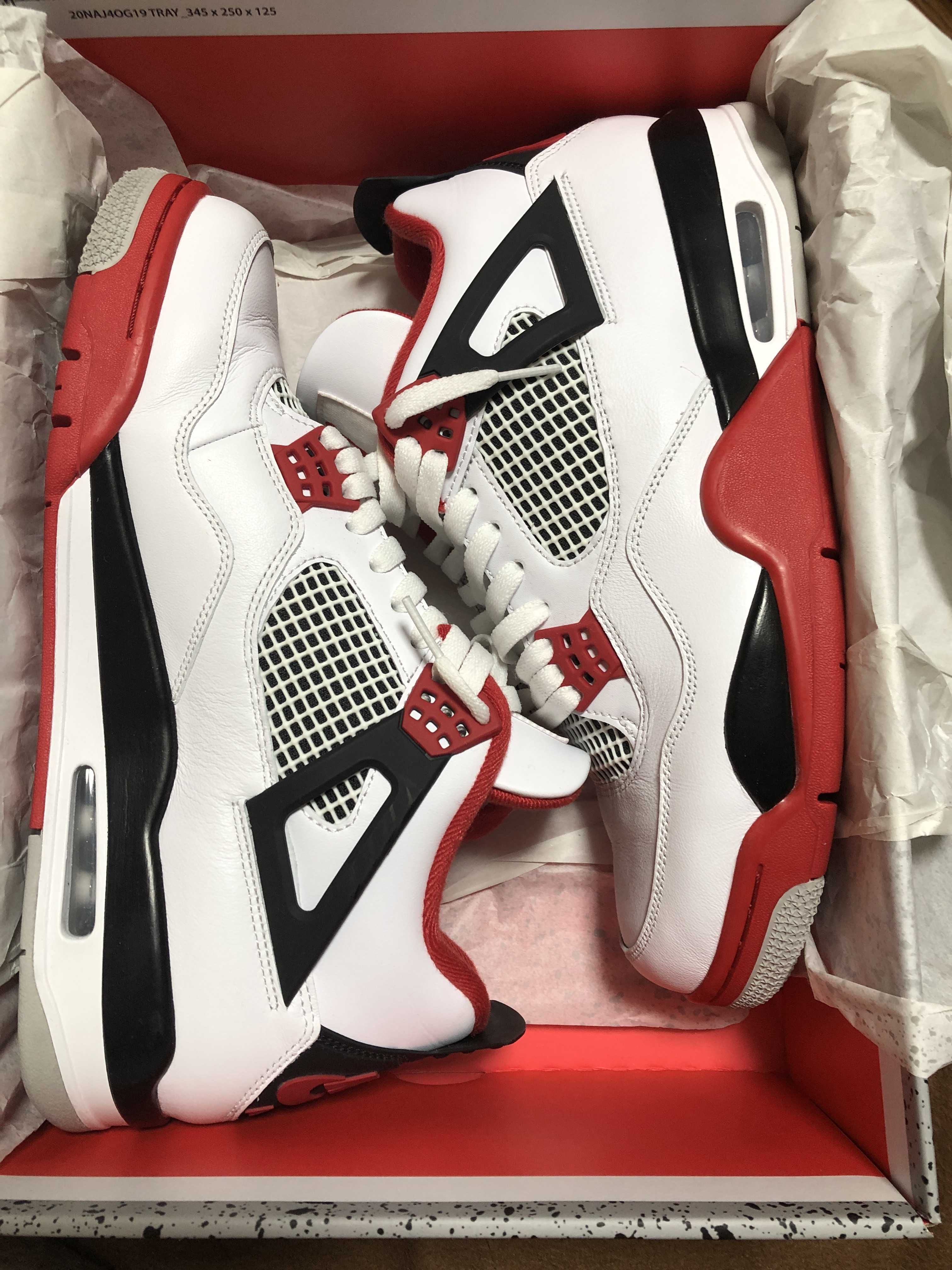 Nike Air Jordan 4 Retro OG "Fire Red" (2020)